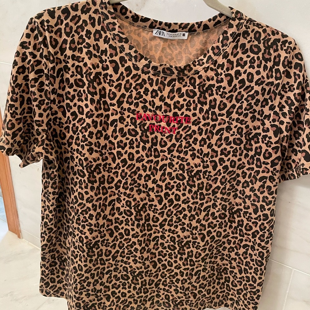 Leopard Print Top